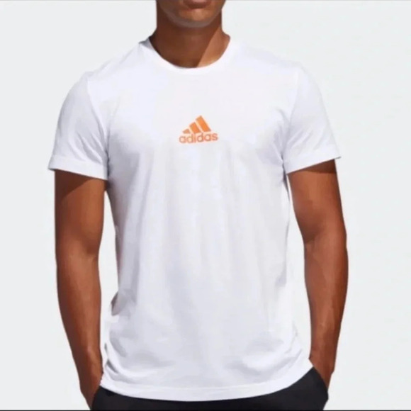 Adidas Men’s T-Shirt Basketball Tee Lil Stripe Team Large NWT - Picture 1 of 9